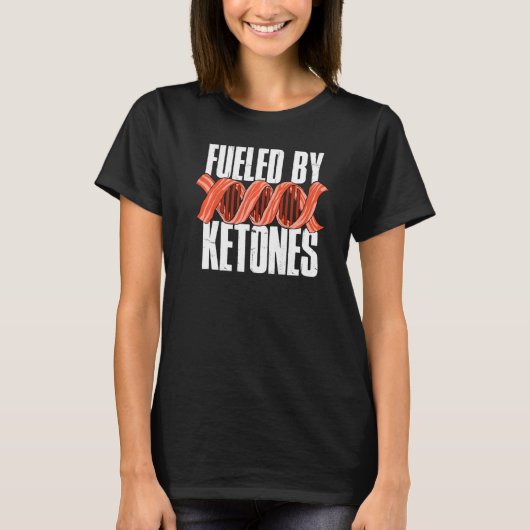 ケトンで燃料を供給する Tシャツ (正面)