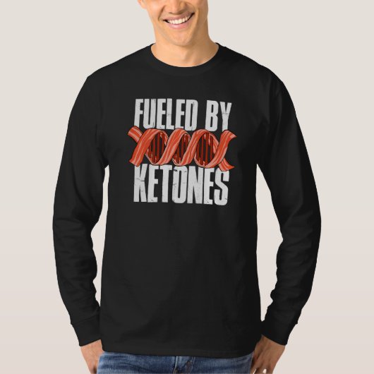 ケトンで燃料を供給する Tシャツ (正面)