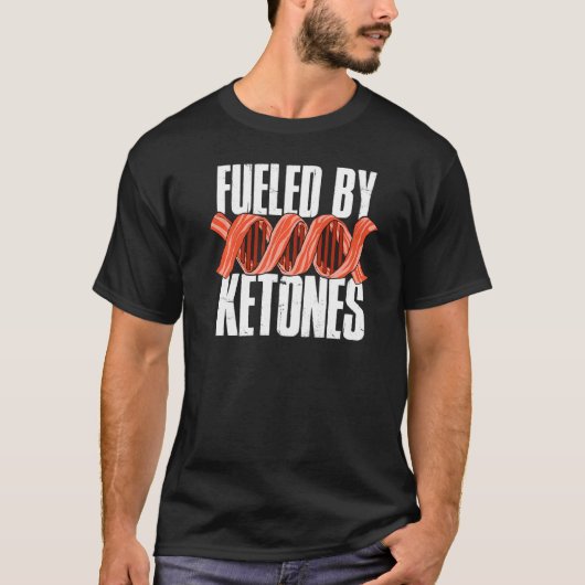 ケトンで燃料を供給する Tシャツ (正面)