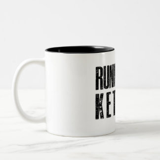 ケトンのコーヒー・マグで走ること ツートーンマグカップ