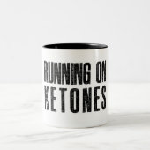 ケトンのコーヒー・マグで走ること ツートーンマグカップ (中央)