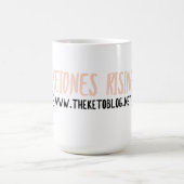 ケトンの上昇 コーヒーマグカップ (中央)