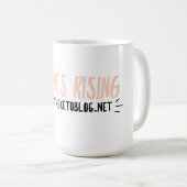 ケトンの上昇 コーヒーマグカップ (正面右)