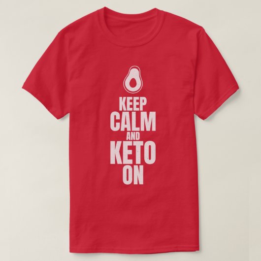 ケト保ーゲン Tシャツ (デザイン正面)