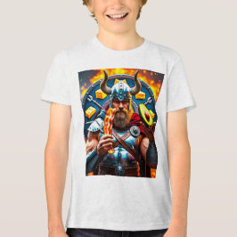 ケト戦士🥓🔥 – 脂肪で強さを燃やす！ トライブレンドＴシャツ