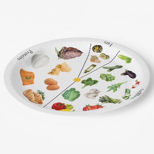 ケト部制御プレート |ケト議会 ペーパープレート (アングル)