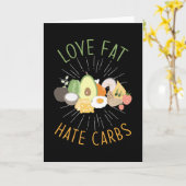 ケト ダイエット 低糖質 カード (黄色い花)