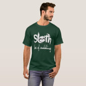 ケドリングのナマケモノな愛 Tシャツ (正面フル)