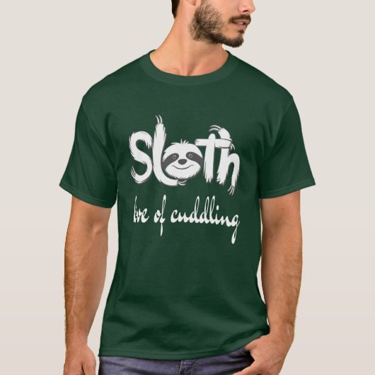 ケドリングのナマケモノな愛 Tシャツ (正面)