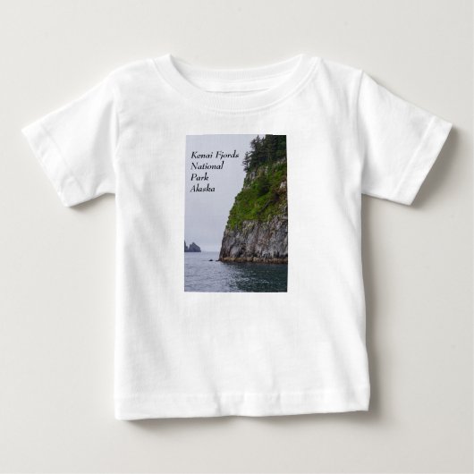 ケナイの崖 ベビーTシャツ (正面)