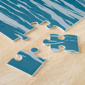 ケナイフィヨルド国立公園オルカアラスカヴィンテージ ジグソーパズル (側面)