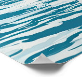 ケナイフィヨルド国立公園オルカアラスカヴィンテージ ポスター (角)