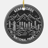 ケナイフィヨルド国立公園ヴィンテージモノリン セラミックオーナメント (裏面)