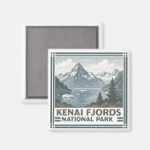 ケナイフィヨルド国立公園 マグネット (正面/裏面)
