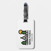 ケナイフィヨルド国立公園 ラゲッジタグ (裏面縦)