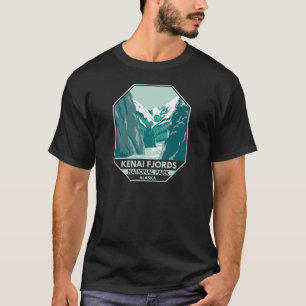 ケナイフヨルズ国立公園アラスカヴィンテージ  Tシャツ