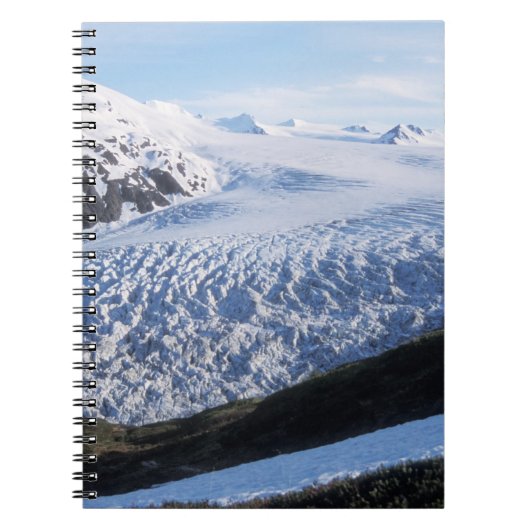 ケナイフヨルド国立公園の出口氷河 ノートブック (正面)