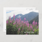 ケナイ半島、アラスカ ポストカード (正面/裏面)