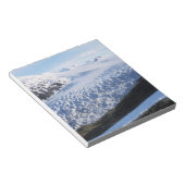 ケナイ・フィヨルド国立公園の氷河を出る ノートパッド (アングル)