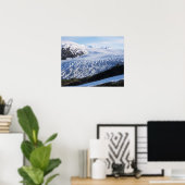 ケナイ・フィヨルド国立公園の氷河を出る ポスター (ホームオフィス)