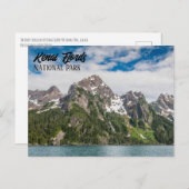 ケナイ・フィヨルド国立公園の風景 ポストカード (正面/裏面)