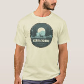 ケナイ・フィヨルド国立公園の鹿 Tシャツ (正面)