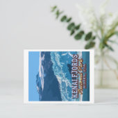 ケナイ・フィヨルド国立公園 – アラスカ統一された州 ポストカード (スタンド正面)