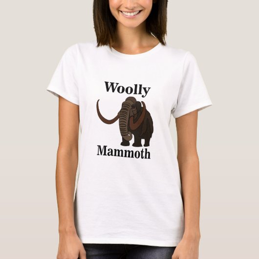 ケナガマンモス Tシャツ (正面)