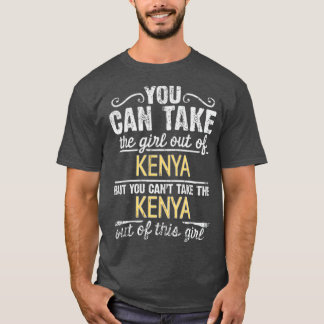 ケニアから連れ出せるが駄目だ Tシャツ
