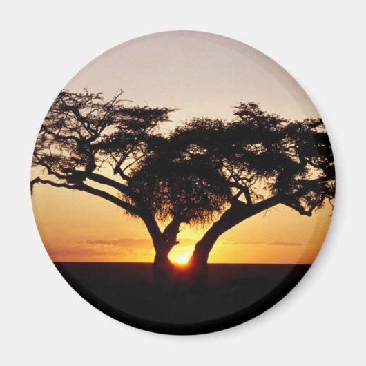 ケニアで マグネット (正面)