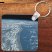 ケニアとソマリアのインディアン海海岸線。 キーホルダー (裏面)