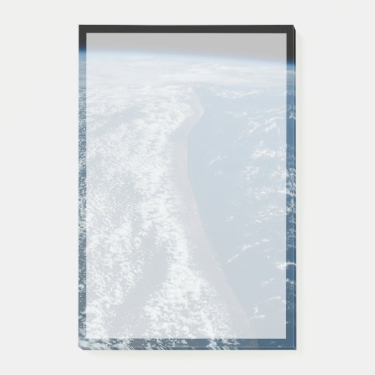 ケニアとソマリアのインディアン海海岸線。 ポストイット (正面)