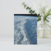 ケニアとソマリアのインディアン海海岸線。 ポストカード (スタンド正面)