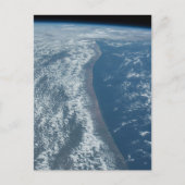 ケニアとソマリアのインディアン海海岸線。 ポストカード (正面)