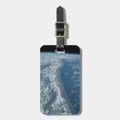 ケニアとソマリアのインディアン海海岸線。 ラゲッジタグ (正面縦)