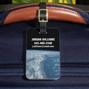 ケニアとソマリアのインディアン海海岸線。 ラゲッジタグ