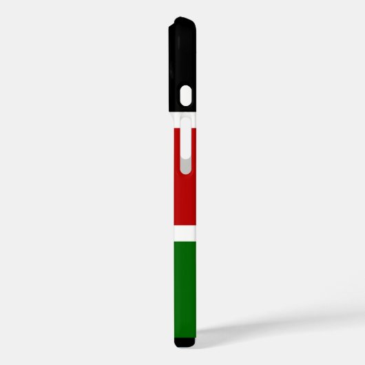 ケニアのシームレスフ縁どラグフレームアートプリント Case-Mate iPhoneケース (裏面 / 左)