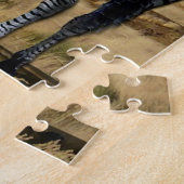 ケニアのゼブラ。 ジグソーパズル (側面)