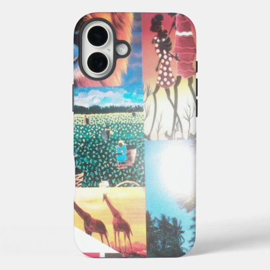 ケニアのタペストリー | 野生動物、文化、沿岸の美しさ Case-Mate iPhoneケース (裏面)