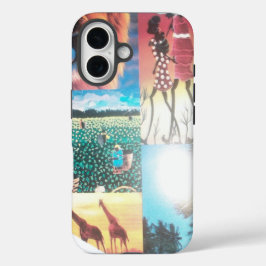 ケニアのタペストリー | 野生動物、文化、沿岸の美しさ iPhone 16ケース