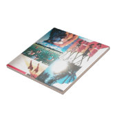 ケニアのタペストリー:野生生物、文化、沿岸ビーチ タイル (側面)