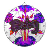 ケニアのハートアート:私はケニアを愛している ダーツボード (正面)