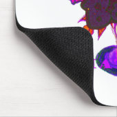 ケニアのハートアート:私はケニアを愛している マウスパッド (コーナー)