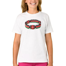 ケニアのブレスレット キッズTシャツ | アフリカンビーズ