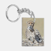 ケニアのマサイマラで撮影 キーホルダー (正面左)