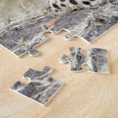 ケニアのマサイマラで撮影 ジグソーパズル (側面)