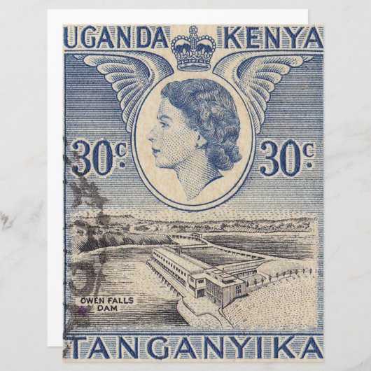 ケニアの切手 (正面/裏面)