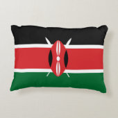 ケニアの国旗 アクセントクッション (裏面)