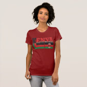ケニアの女性 Tシャツ (正面フル)