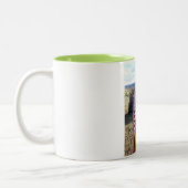 ケニアの母とベビー ツートーンマグカップ (左)